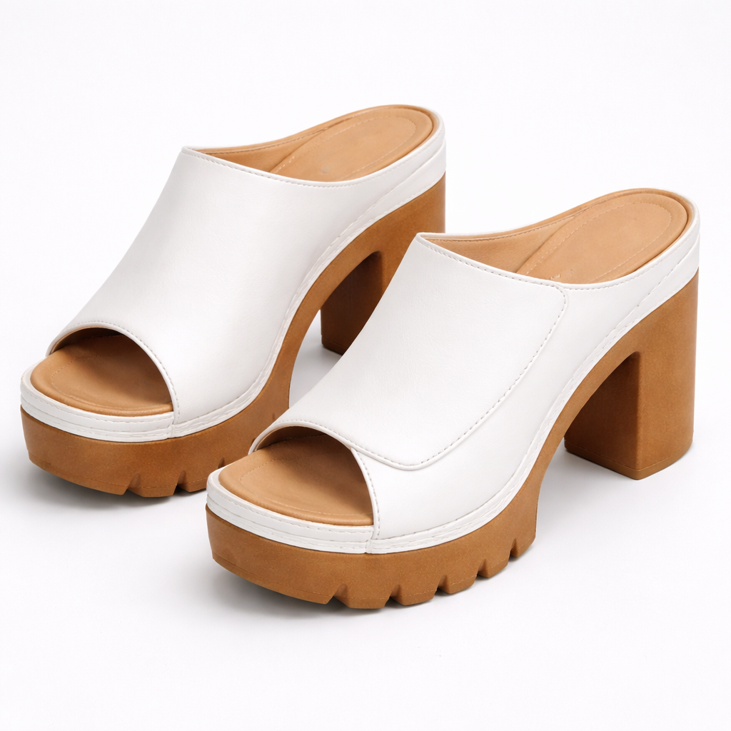 Lana – Sandali in Pelle con Tacco Alto
