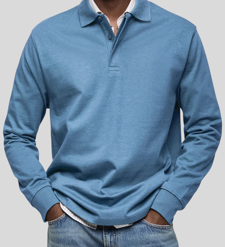 Marconelli - Polo di Lusso con Maniche Lunghe