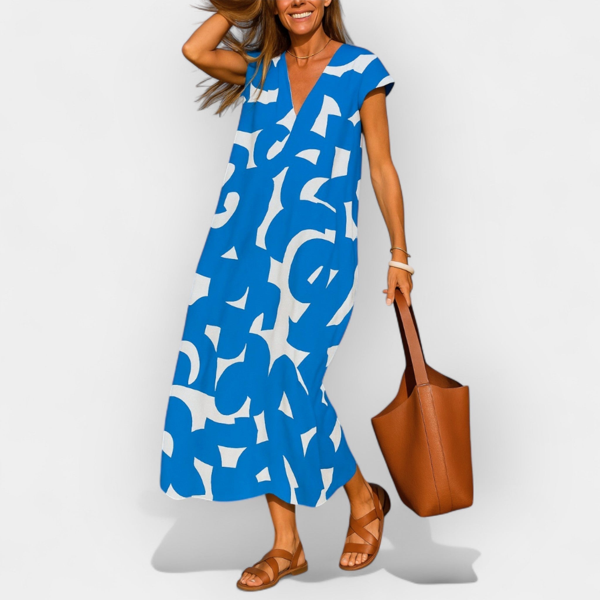 Hela – Abito elegante e leggero con scollatura a V