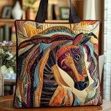 Borse Fatte a Mano - Cavallo in Mosaico Multicolore