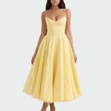 Abito Midi Giallo