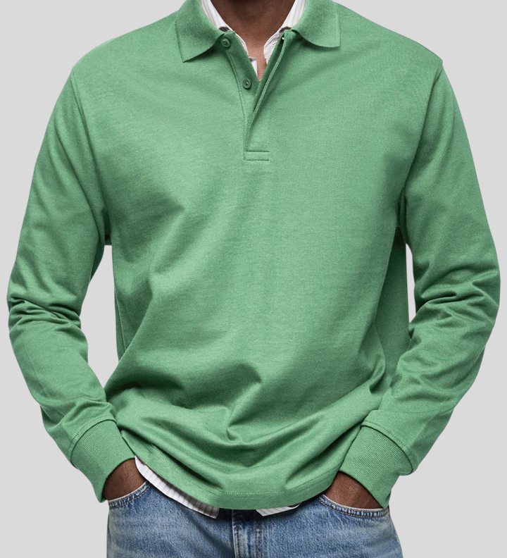 Marconelli - Polo di Lusso con Maniche Lunghe