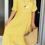 Lea – Eleganza boho a pois
