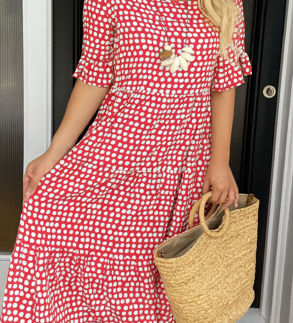 Lea – Eleganza boho a pois