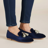 Mocassini blu Penelope