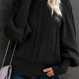 Lory | Maglione Lungo Casual a Maniche Lunghe