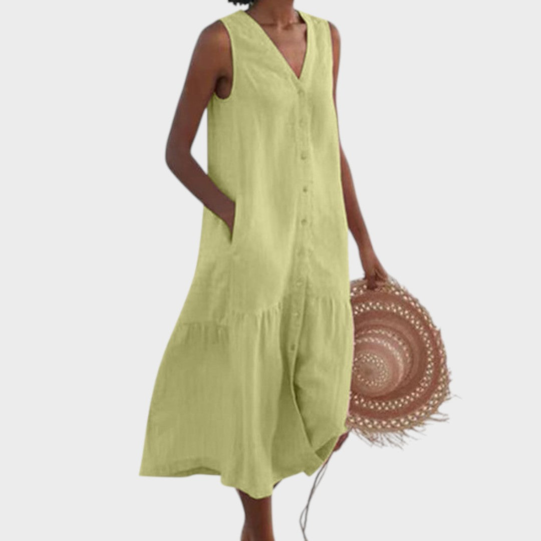 Vita - Abito Elegante e Flattering con Scollatura a V