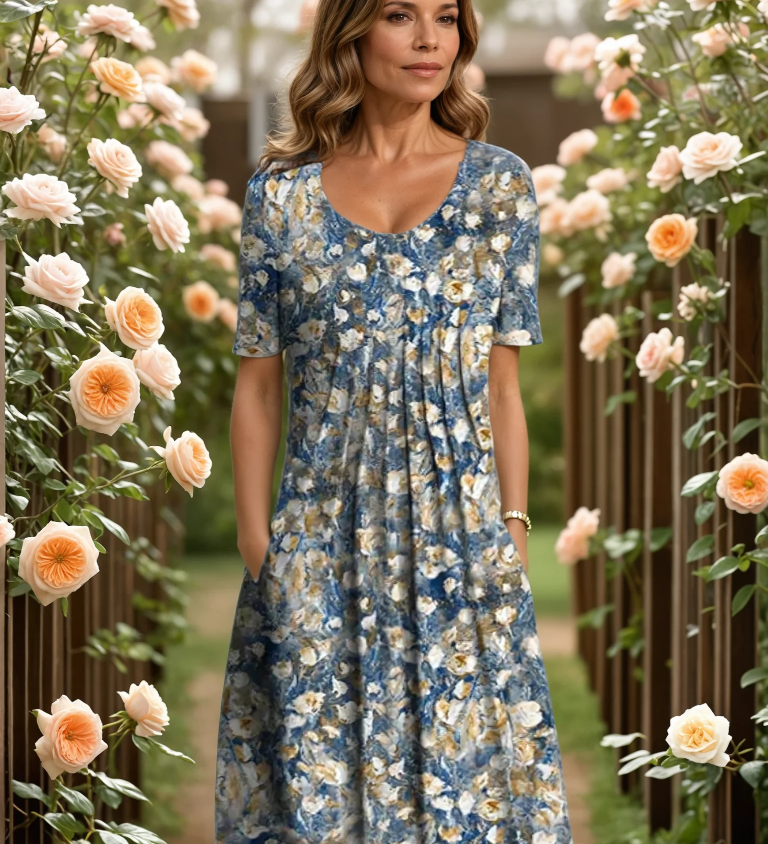 Marianne – Elegante vestito floreale