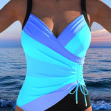 Greta | Costume da bagno di lusso con motivo multicolore