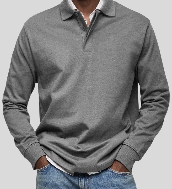 Marconelli - Polo di Lusso con Maniche Lunghe