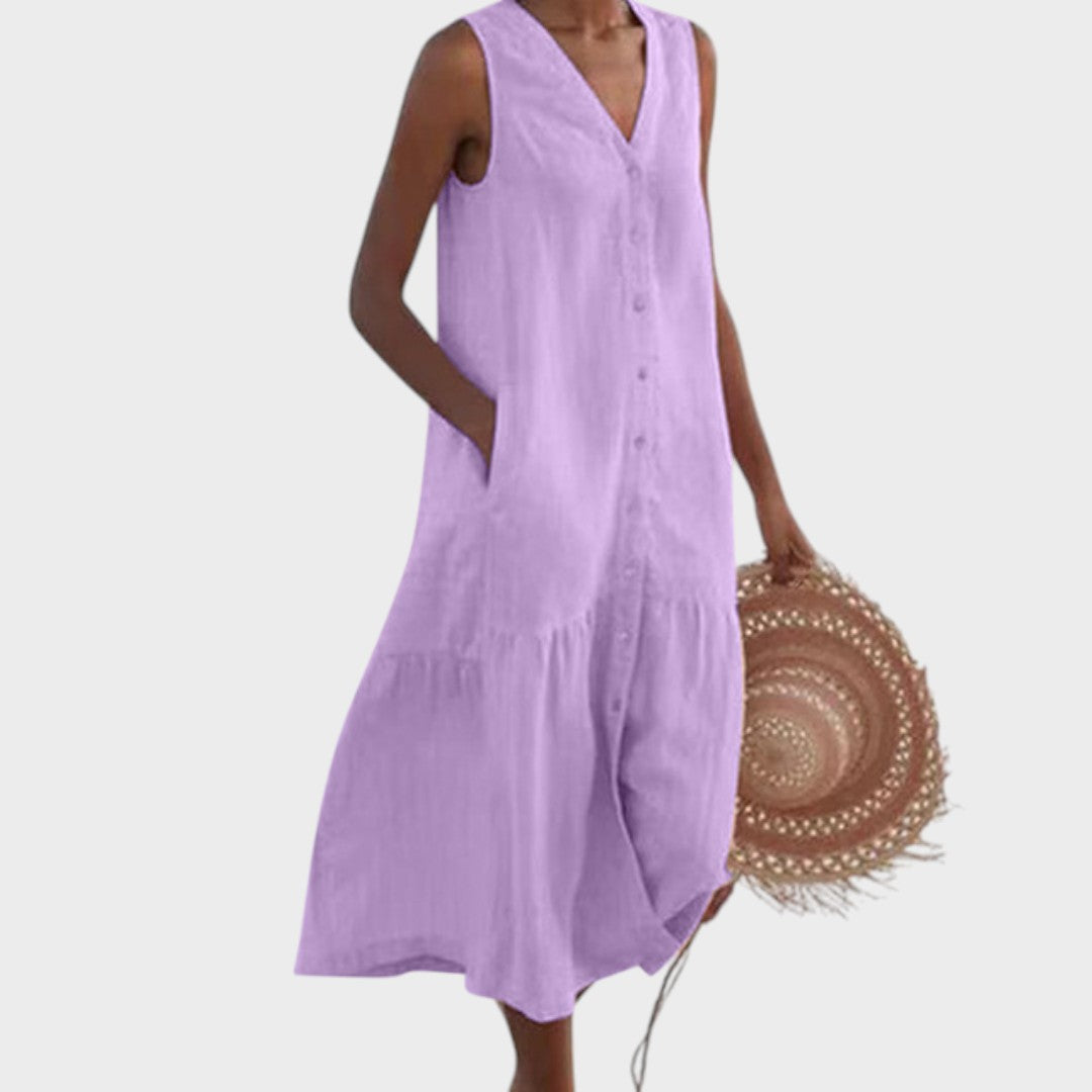 Vita - Abito Elegante e Flattering con Scollatura a V