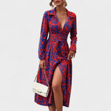 Camila – Abito con motivo leopardato