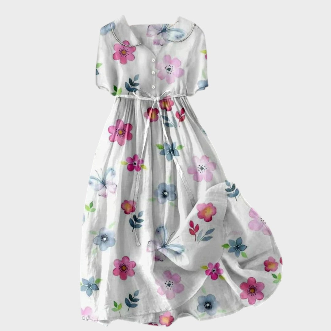 Ena - Vestito estivo con cintura in vita
