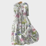 Ena - Vestito estivo con cintura in vita