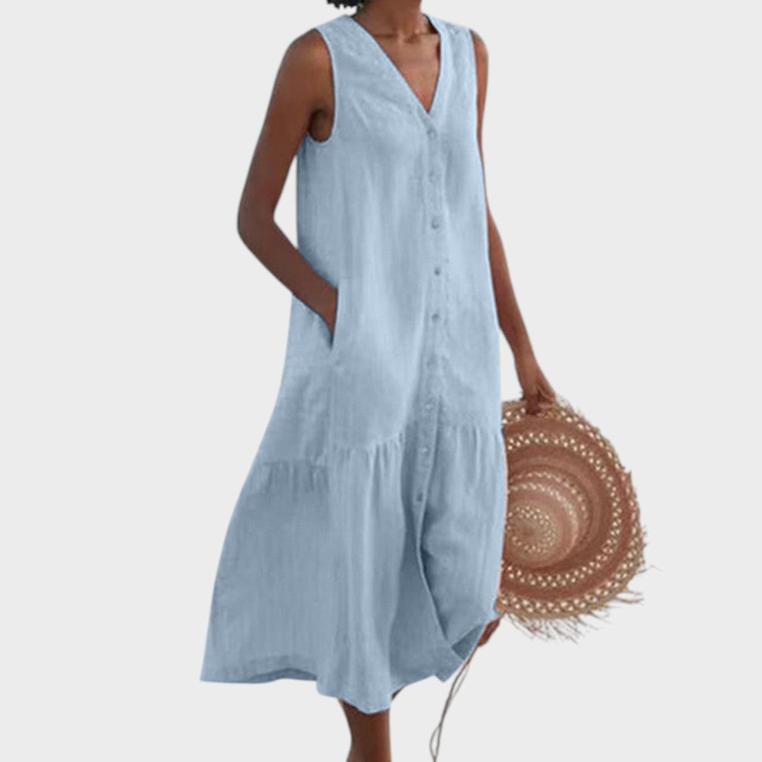 Vita - Abito Elegante e Flattering con Scollatura a V