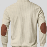 Kortez – Maglione Tricot Casual con Mezzo Zip