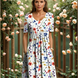 Marianne – Elegante vestito floreale