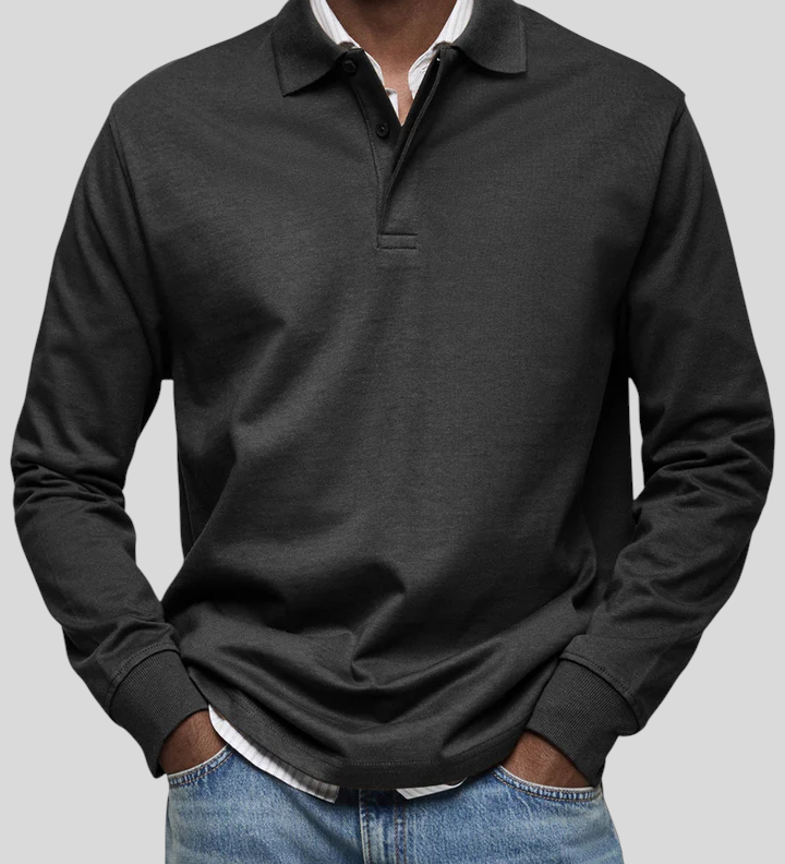 Marconelli - Polo di Lusso con Maniche Lunghe