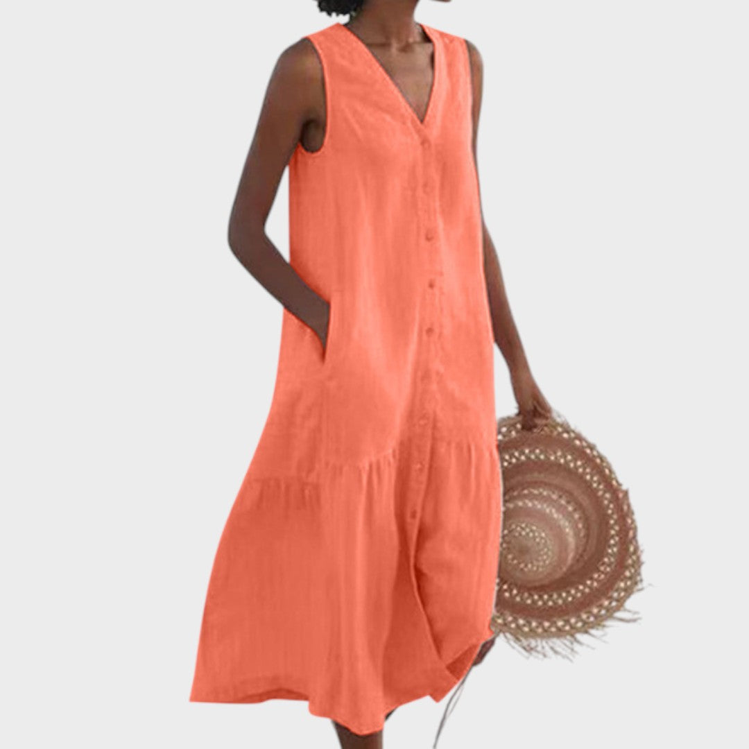 Vita - Abito Elegante e Flattering con Scollatura a V