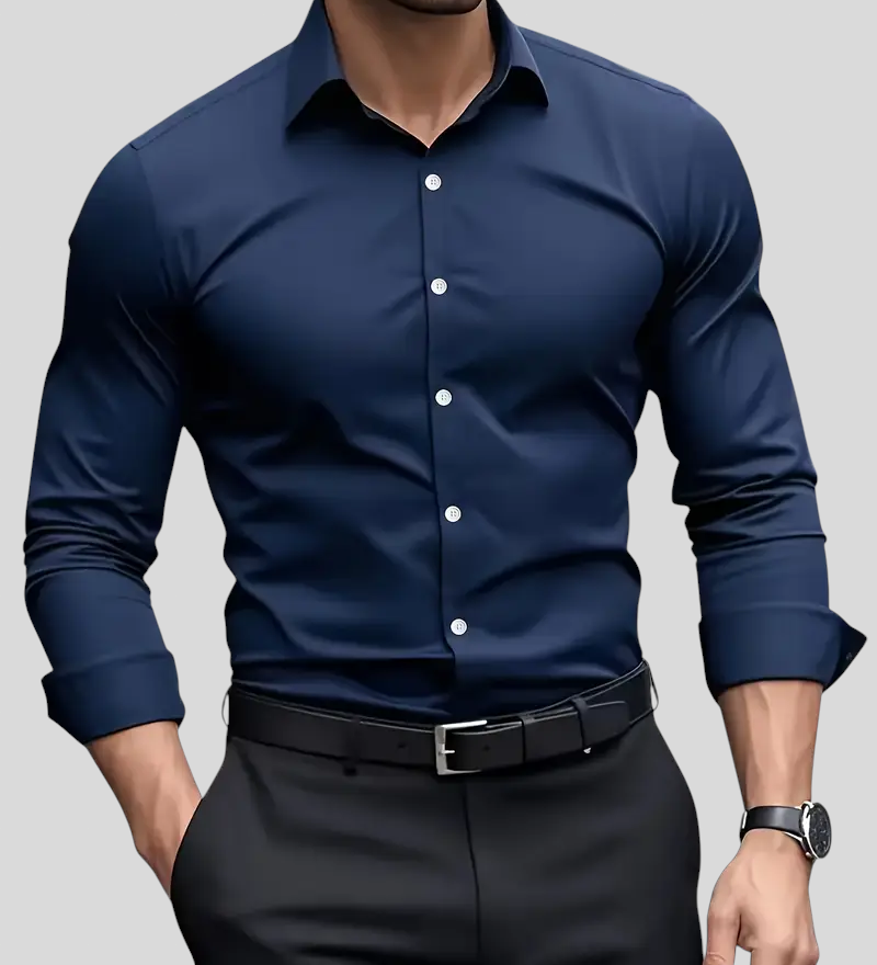 Andrej - Camicia leggera a maniche lunghe
