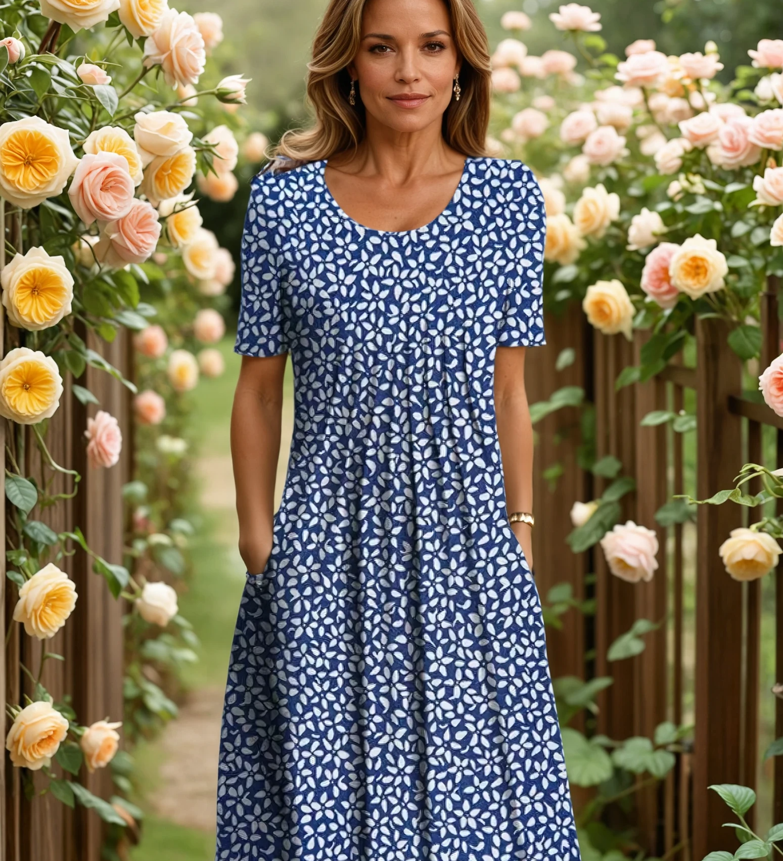 Marianne – Elegante vestito floreale