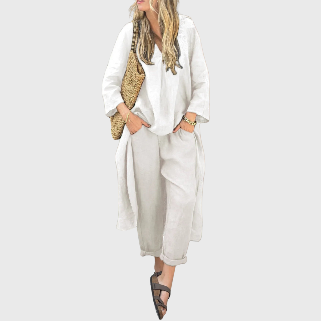 Maja | Set chic in tessuto premium