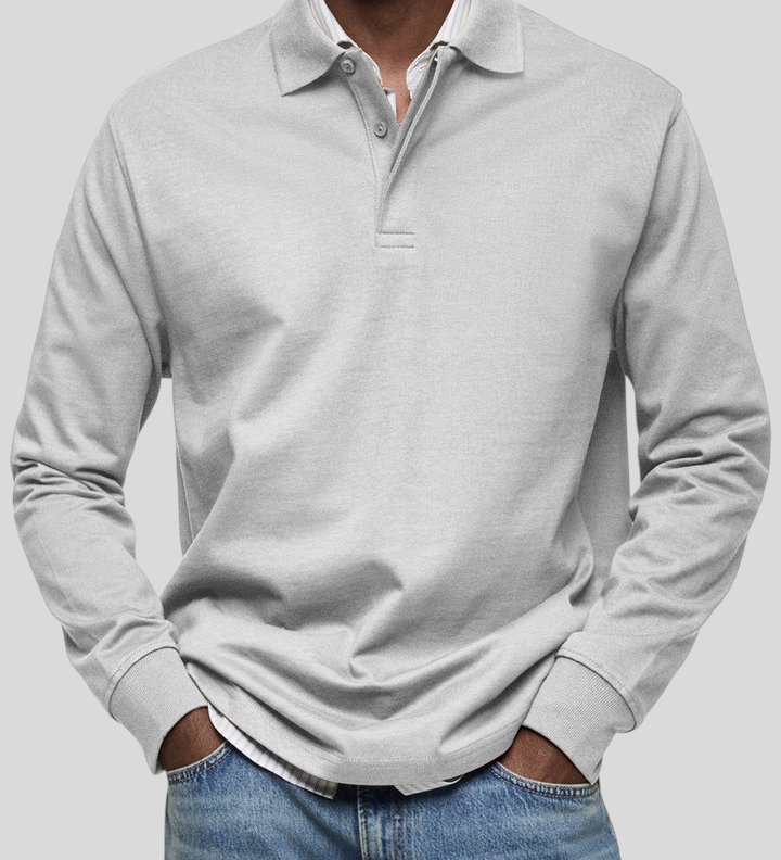 Marconelli - Polo di Lusso con Maniche Lunghe