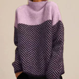 Norah | Maglione in Cotone con Collo Alto