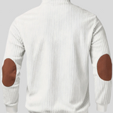 Kortez – Maglione Tricot Casual con Mezzo Zip