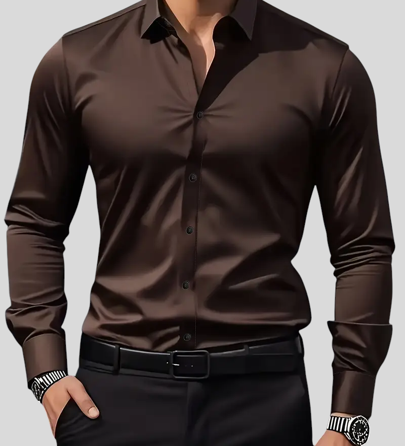 Andrej - Camicia leggera a maniche lunghe