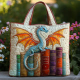Borse Fatte a Mano - Drago Smeraldo Custode dei Libri