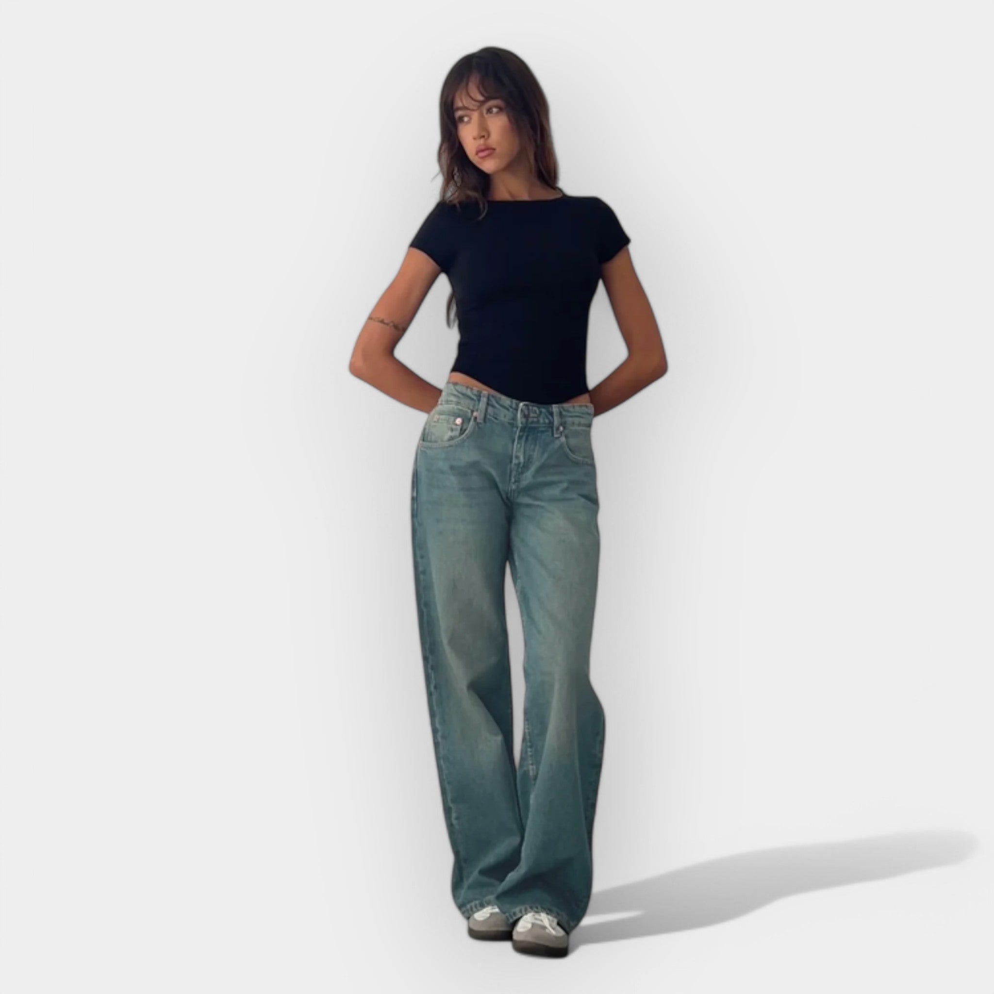 Romana - Jeans a vita bassa