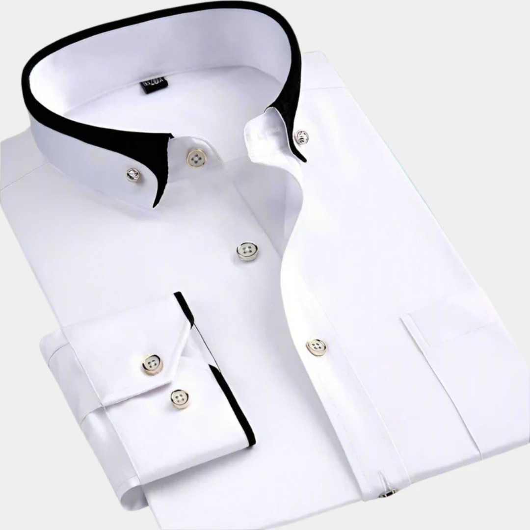 Iver - Camicia Classica a Maniche Lunghe