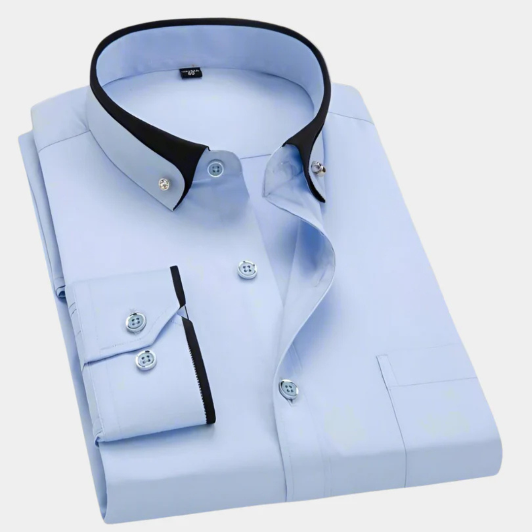 Iver - Camicia Classica a Maniche Lunghe