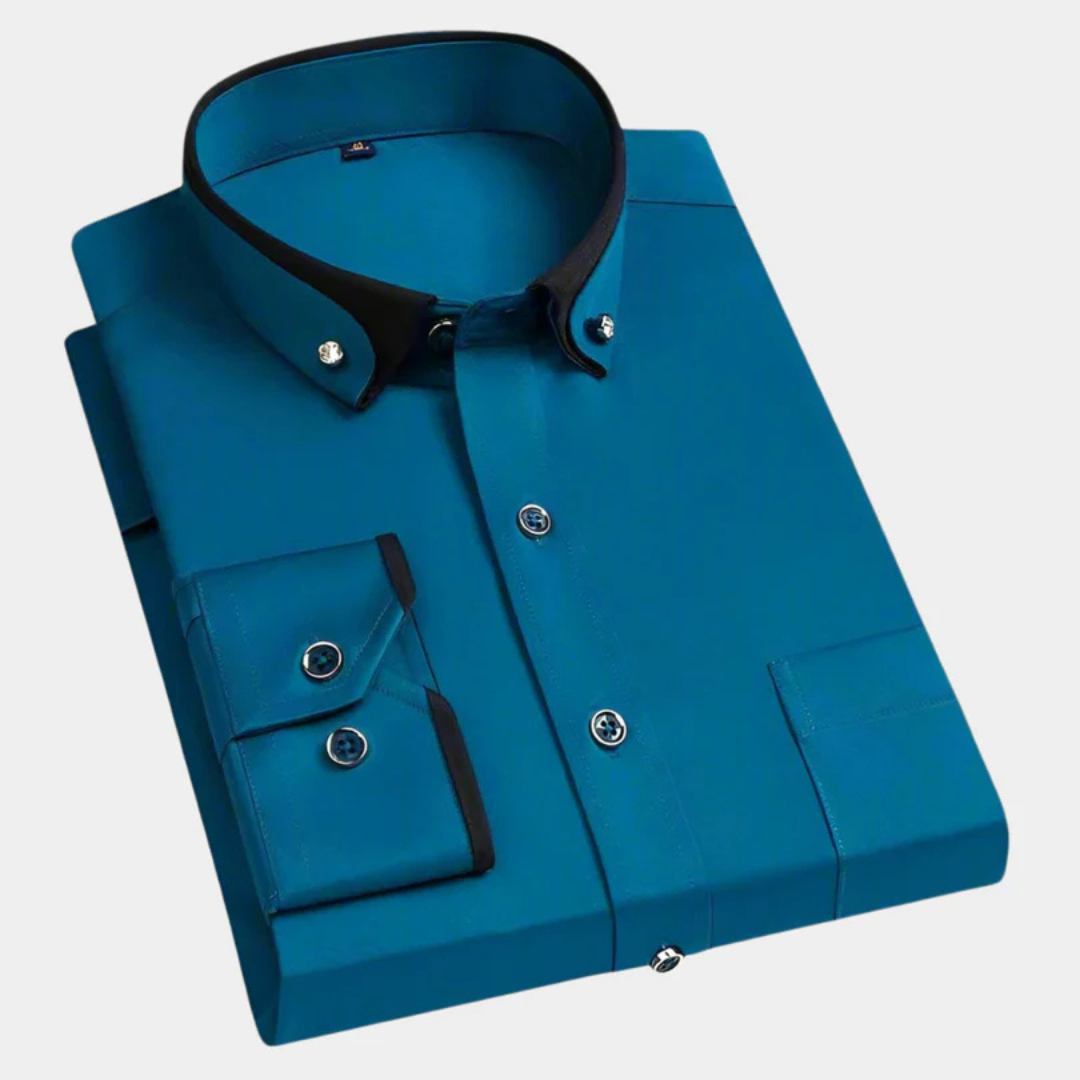 Iver - Camicia Classica a Maniche Lunghe