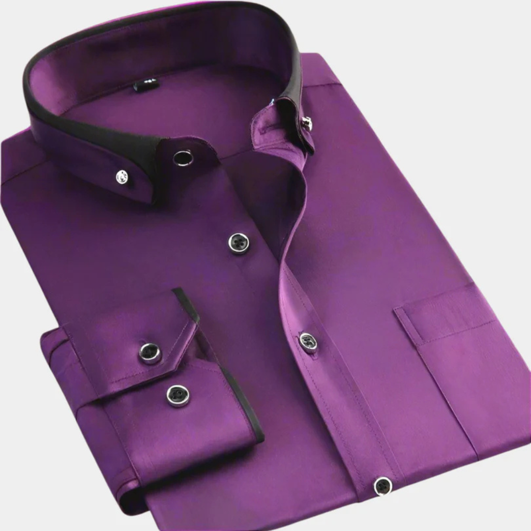 Iver - Camicia Classica a Maniche Lunghe