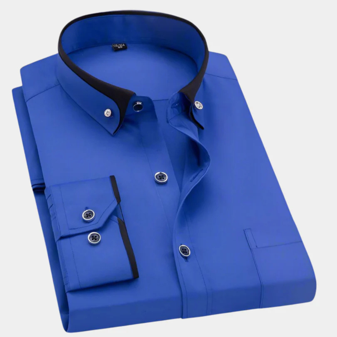 Iver - Camicia Classica a Maniche Lunghe