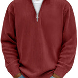Luka - Pullover a Costine Premium con Zip