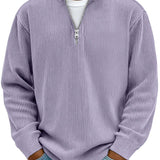 Luka - Pullover a Costine Premium con Zip