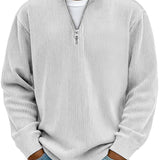 Luka - Pullover a Costine Premium con Zip