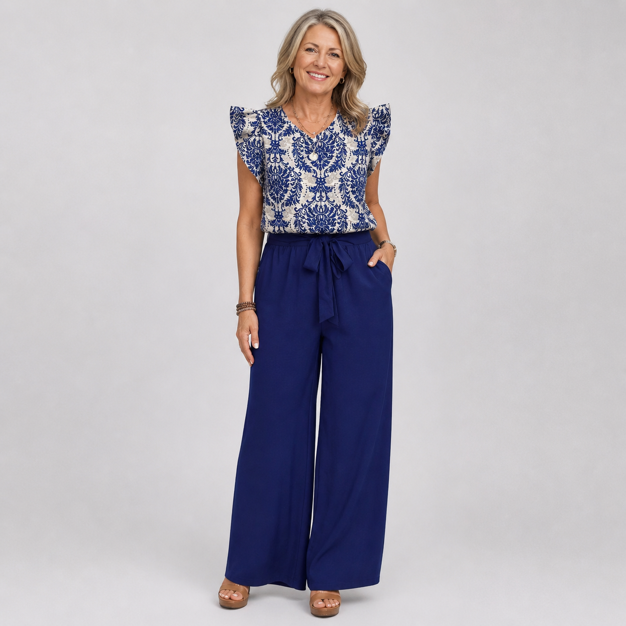 Amelia | Set a due pezzi Paisley Elegante