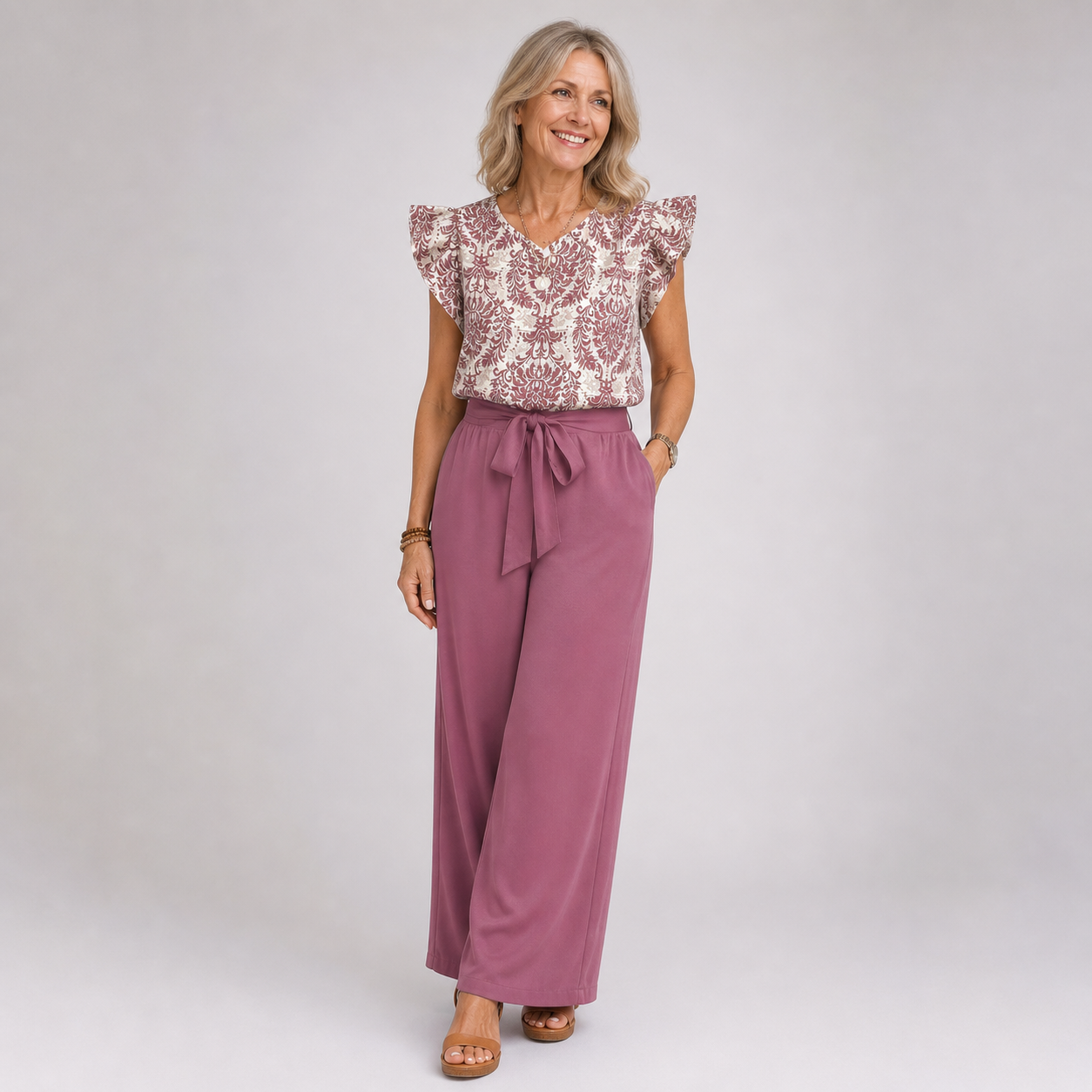 Amelia | Set a due pezzi Paisley Elegante
