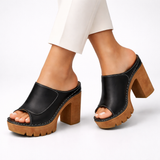 Lana – Sandali in Pelle con Tacco Alto
