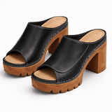 Lana – Sandali in Pelle con Tacco Alto