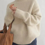 Amaya | Maglione Collo Alto in Cashmere Lussuoso