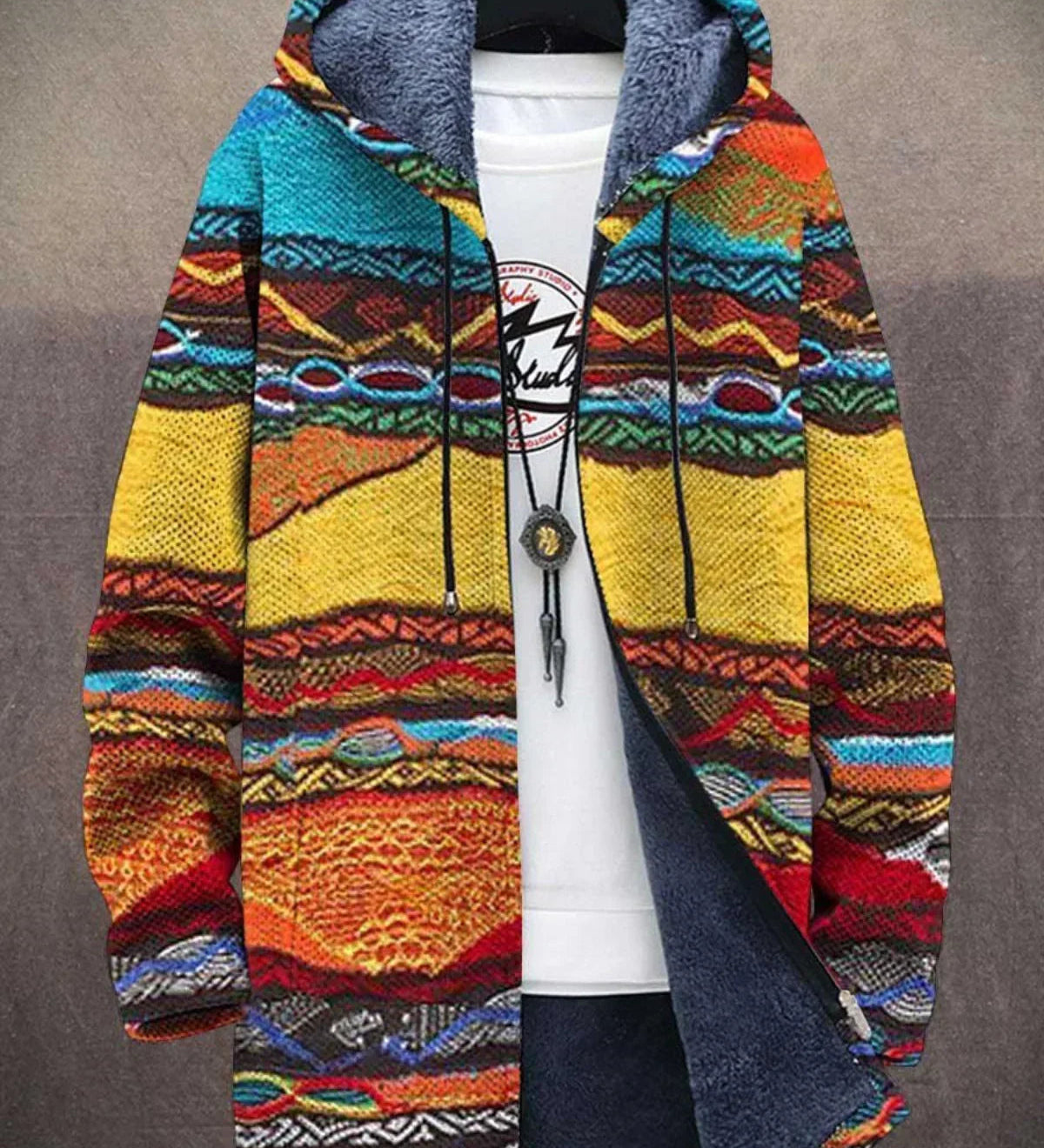 Elouera – Cardigan di lusso con ispirazione artistica