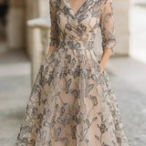 Elena - Abito elegante in pizzo