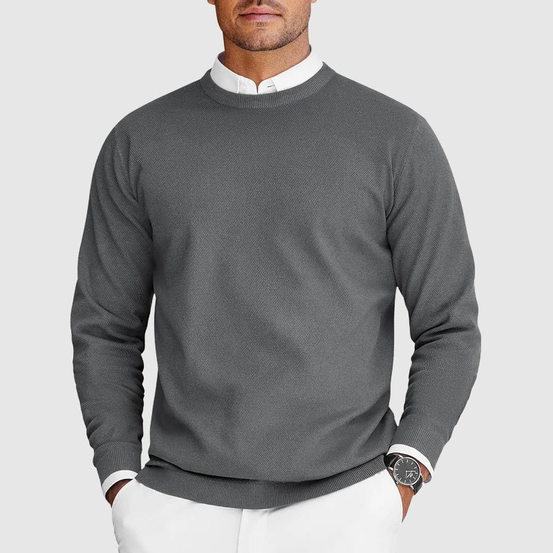 Marin - Maglione da Uomo con Collo Rotondo