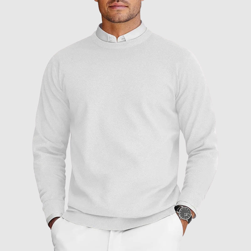 Marin - Maglione da Uomo con Collo Rotondo