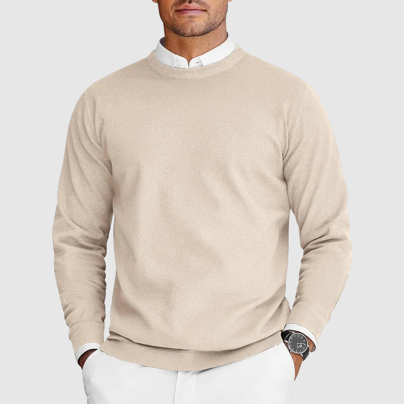 Marin - Maglione da Uomo con Collo Rotondo